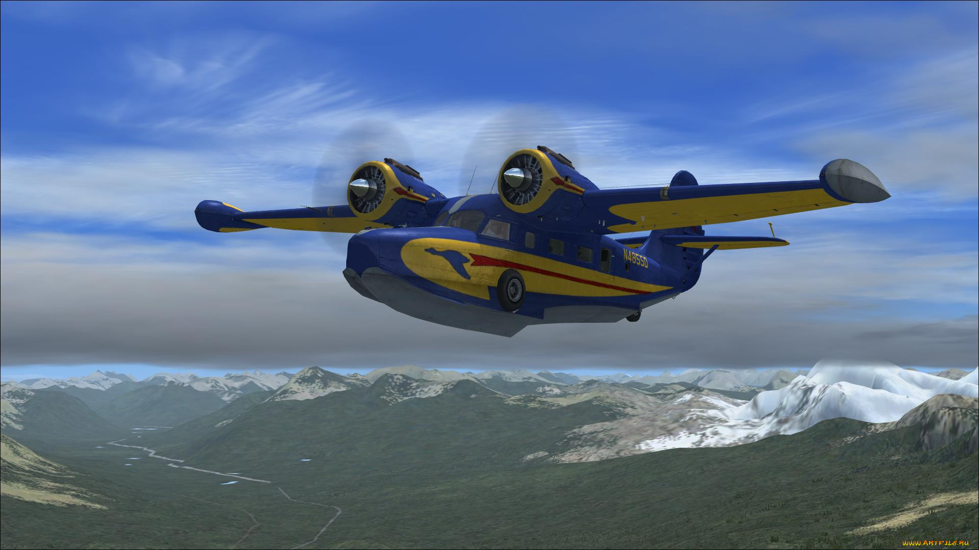 grumman, goose, fsx, , 3, , graphic, , , , 